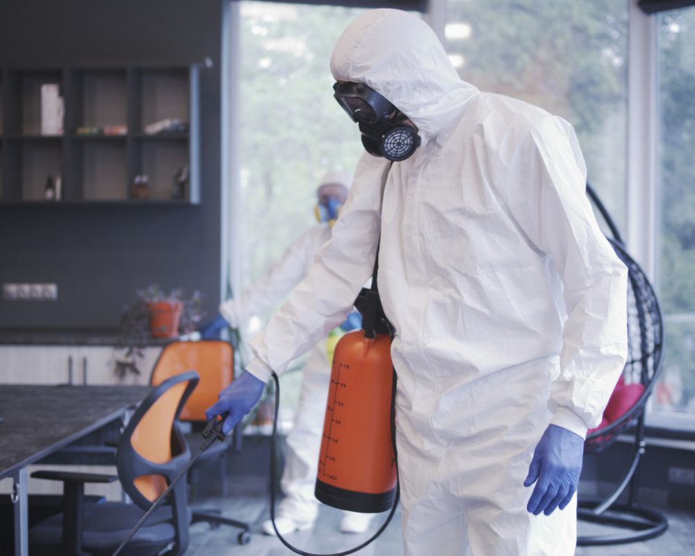 Biohazard cleanup at a home in Maryville, TN