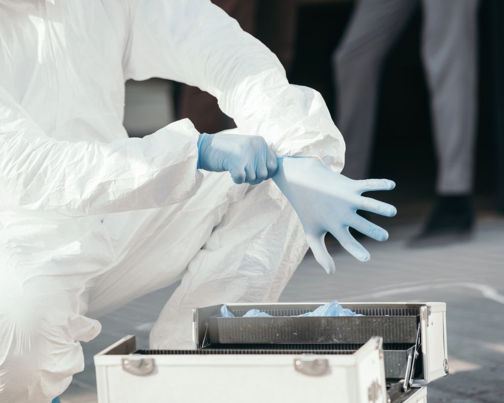Homicide cleanup in Morristown, TN